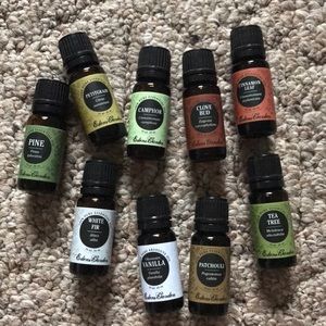 9 Full and Unused Essential Oils 10ml
